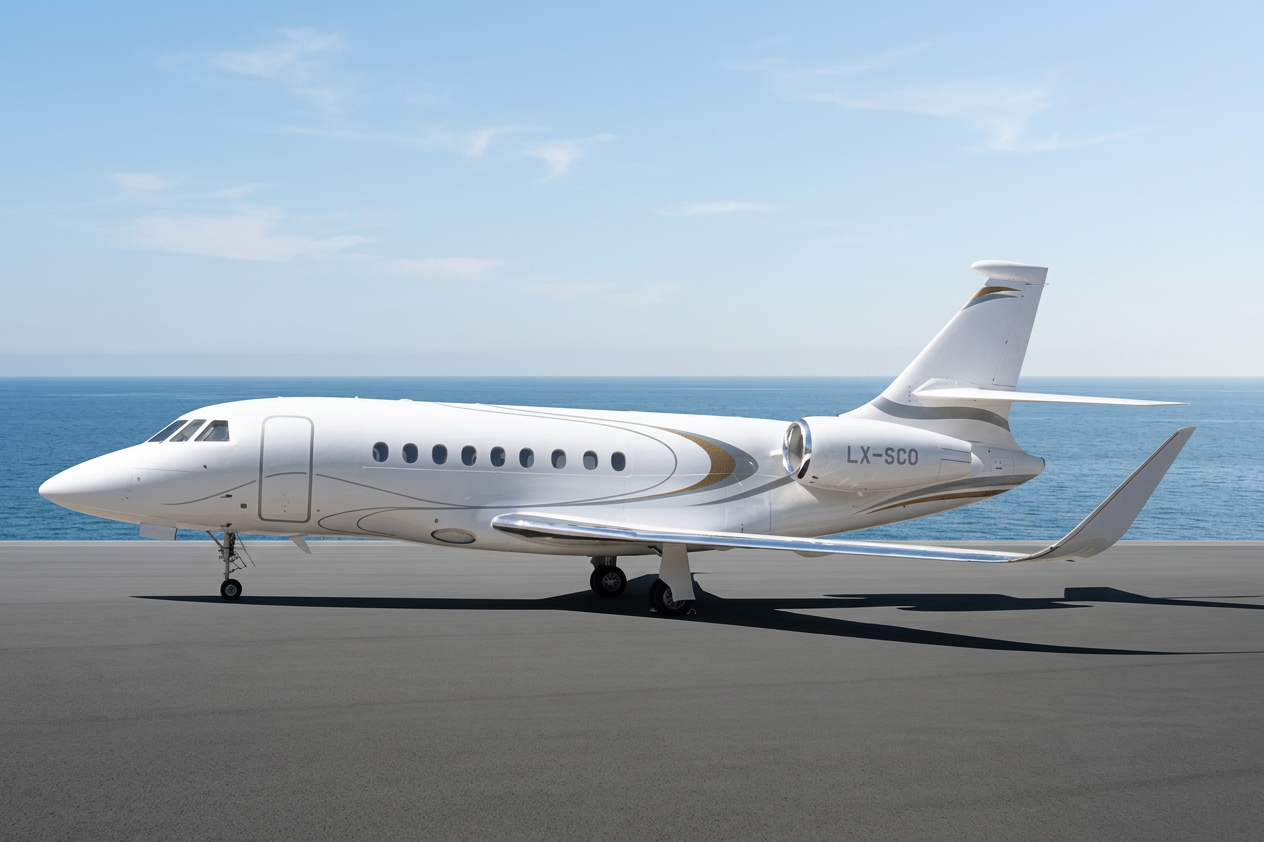 DASSAULT FALCON 2000LX LX-SCO | Private Jet | Global Jet